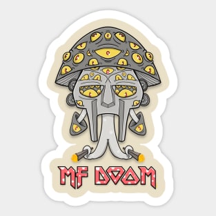 TRIBUTE TO MF DOOM Sticker